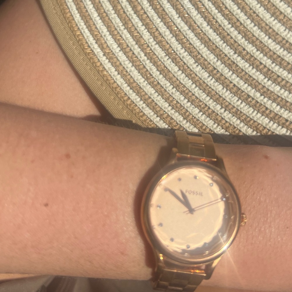 Women fossil watch